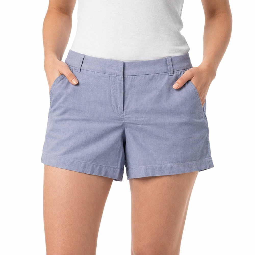 J. Crew Light Blue Chino Flat Front Shorts